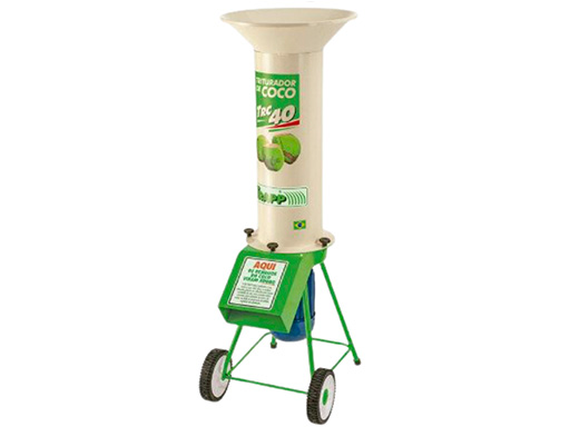 BROYER DE LA NOIX DE COCO VERTE ET/OU SÈCHE (FLÉTRIE) BROYER DU COCO - ÉLECTRIQUE 5 CV