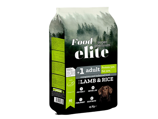 Food Elite Lamb & Rice 15kg