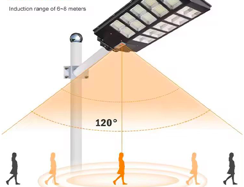 Lampe solaire sensorielle