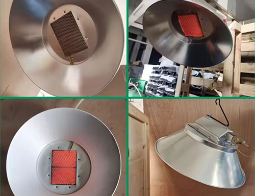 Radian à gaz jusqu’à 1500 sujets